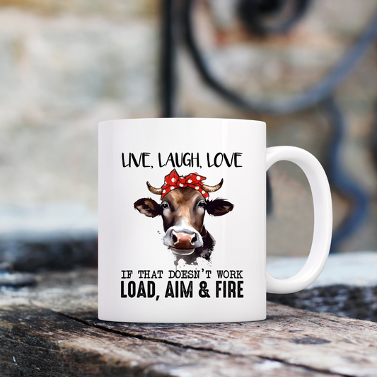 COW Funny Ceramic Mug