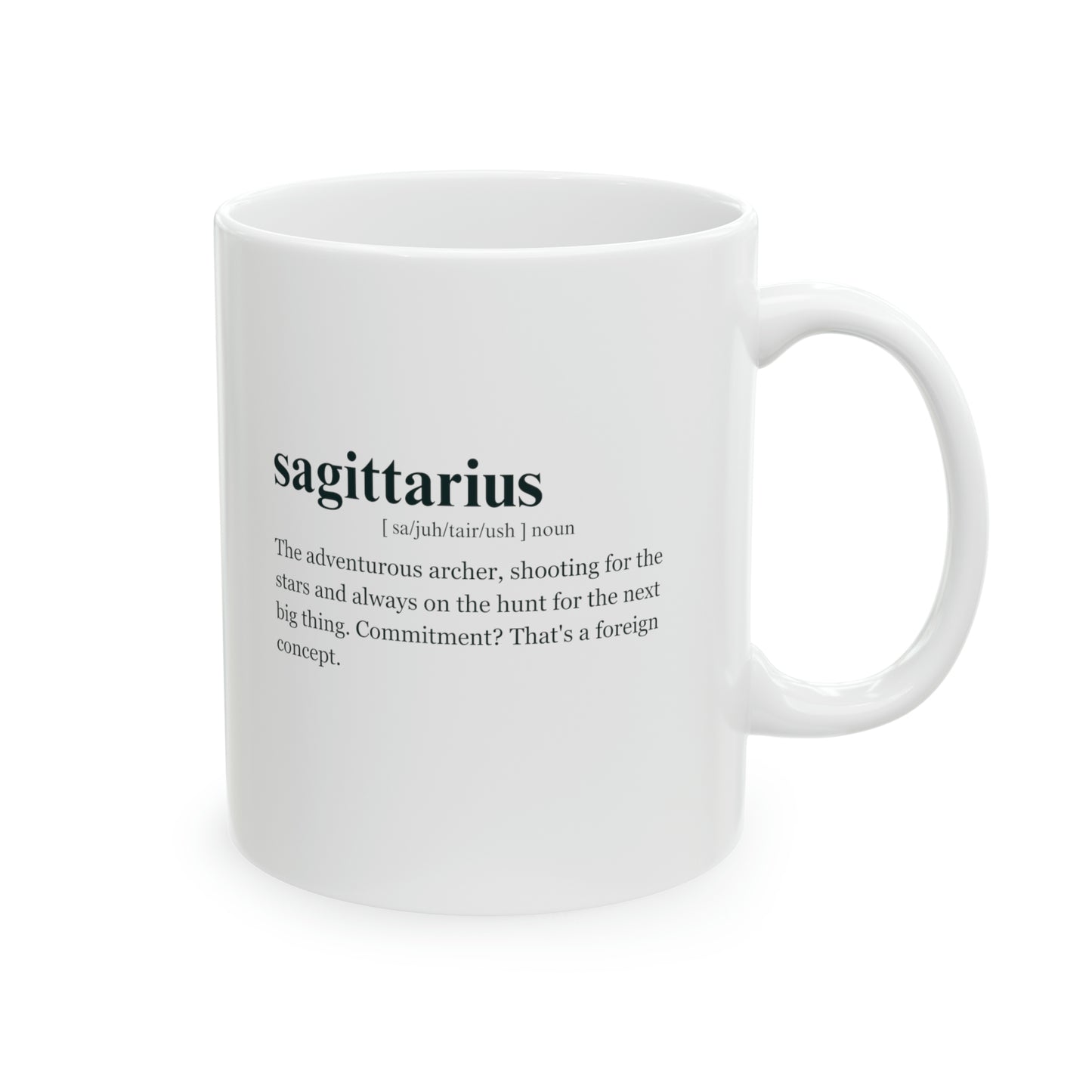 "SAGITTARIUS" Zodiac sign Ceramic Mug,