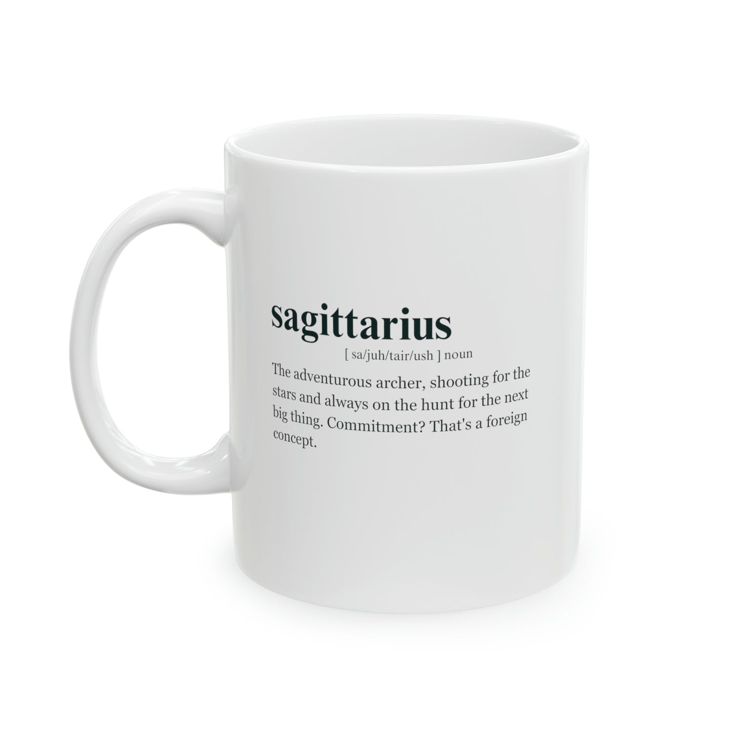 "SAGITTARIUS" Zodiac sign Ceramic Mug,