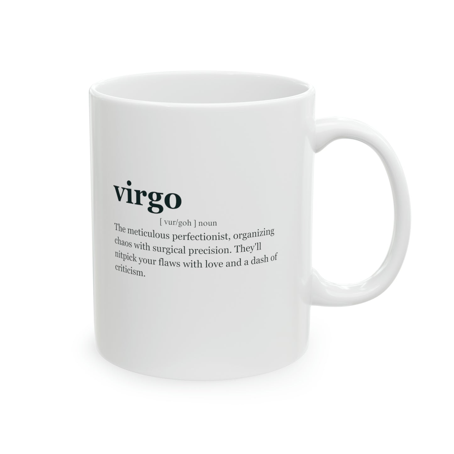 "VIRGO" Zodiac sign Ceramic Mug,