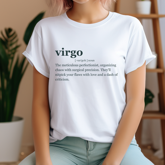 "Virgo"Zodiac sign Unisex Softstyle T-Shirt