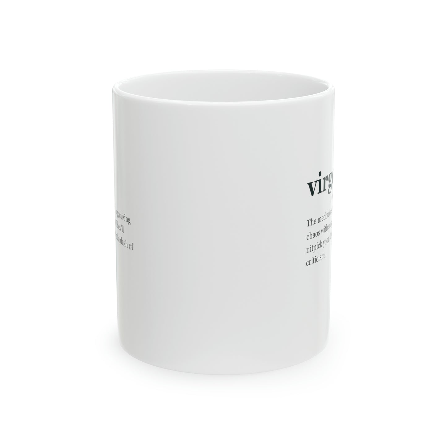 "VIRGO" Zodiac sign Ceramic Mug,