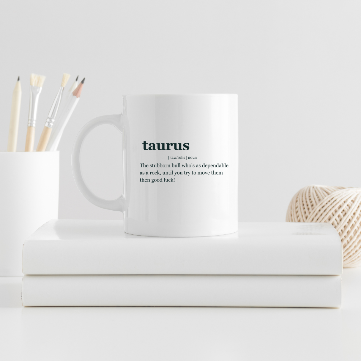 "TAURUS" Zodiac sign Ceramic Mug,