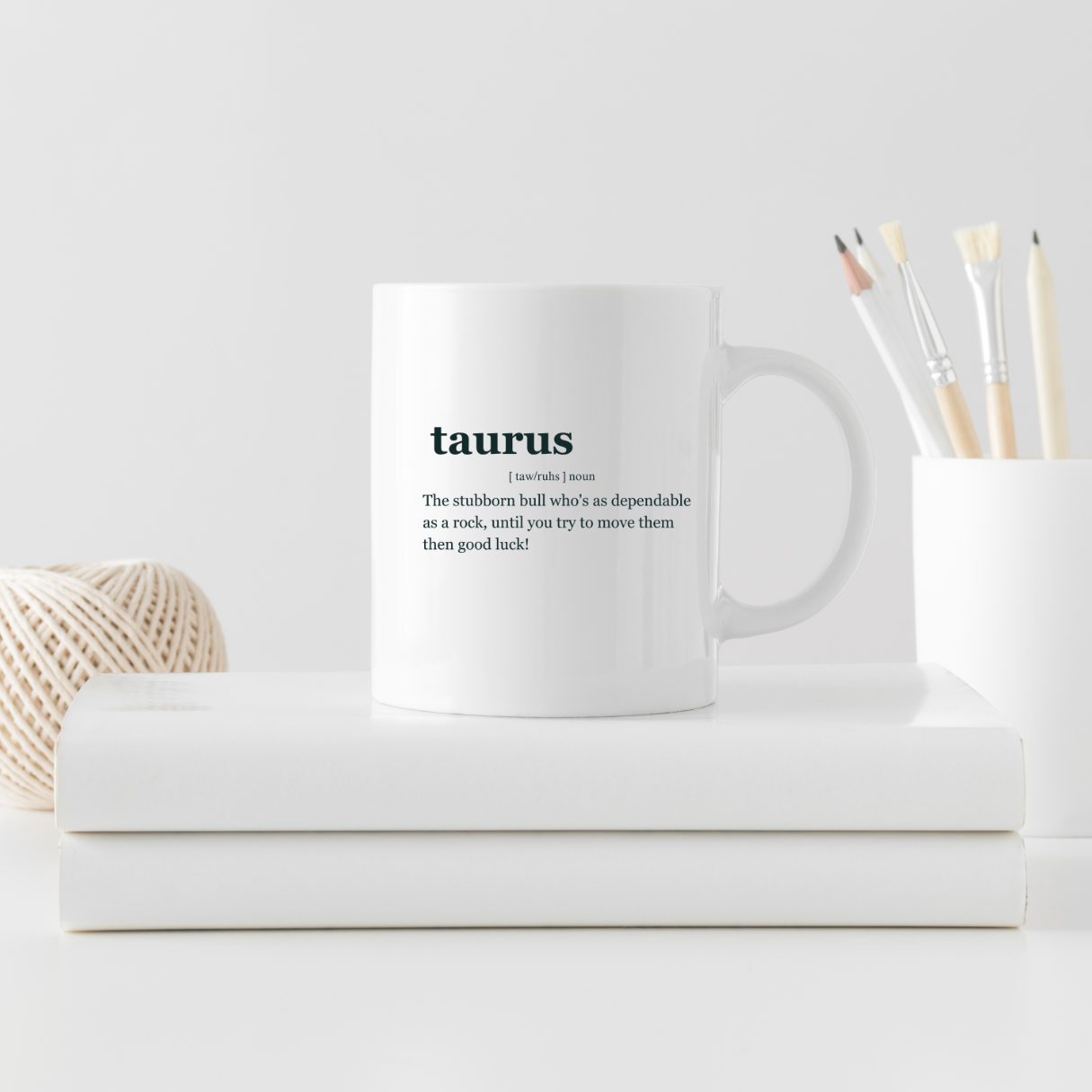 "TAURUS" Zodiac sign Ceramic Mug,