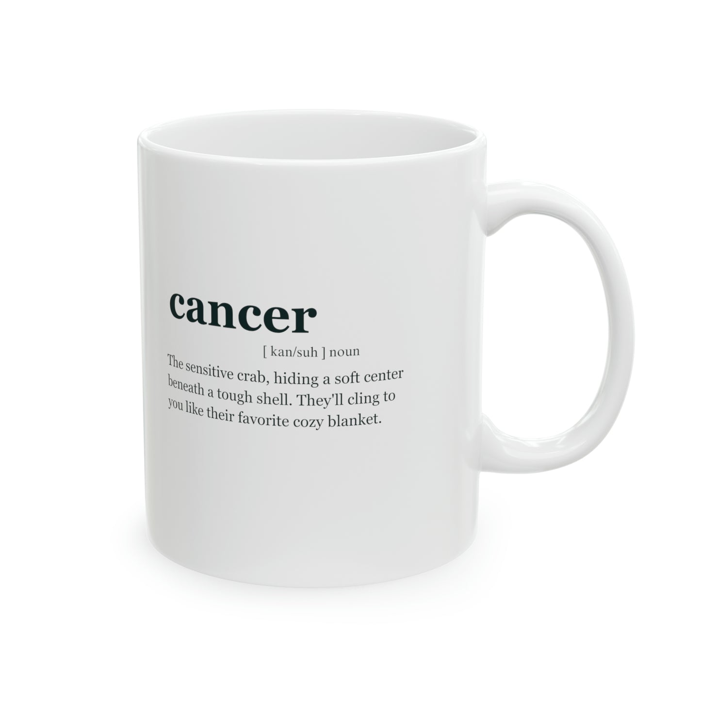 "CANCER" Zodiac sign Ceramic Mug,