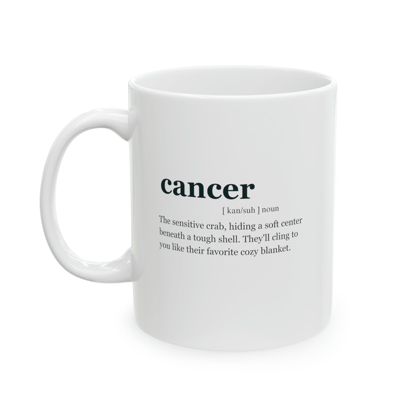 "CANCER" Zodiac sign Ceramic Mug,