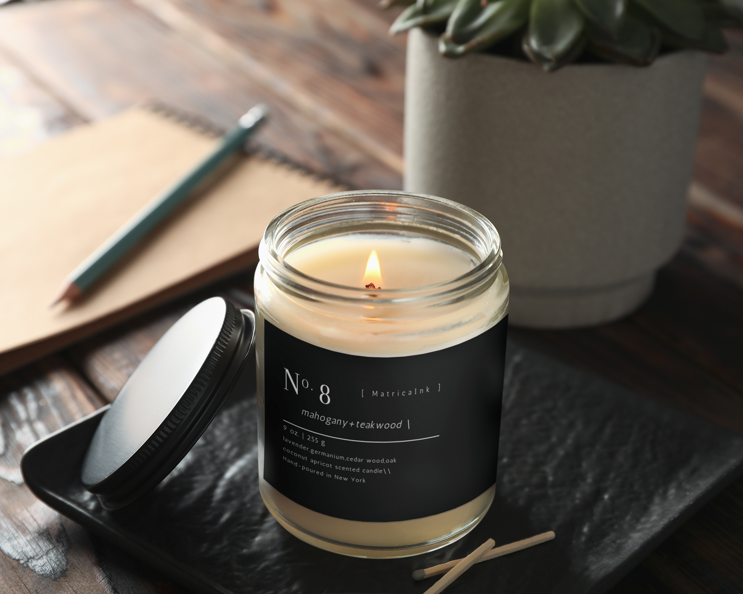 No 8 Candle collection